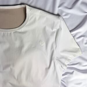 White Lululemon Align T-Shirt